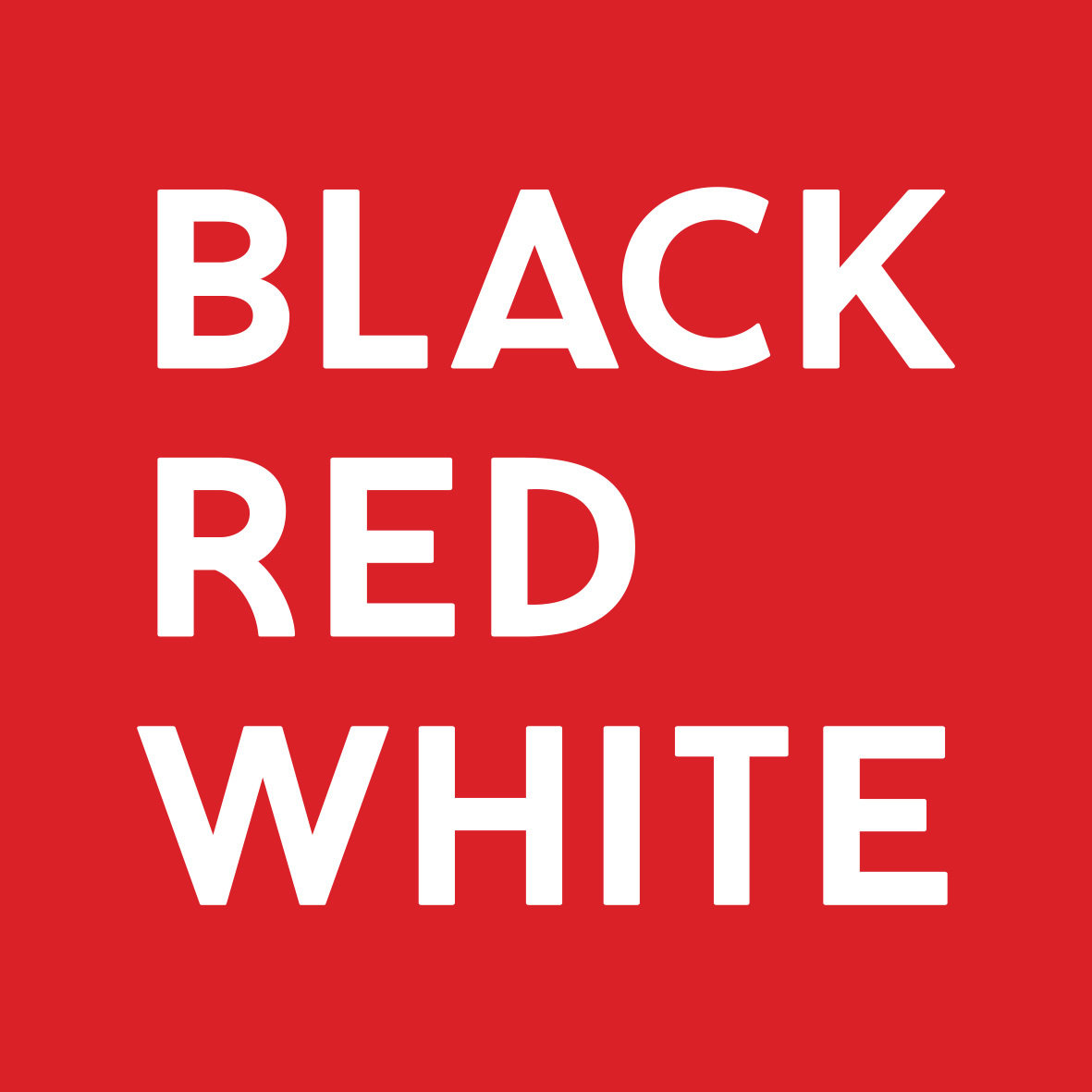 black-red-white